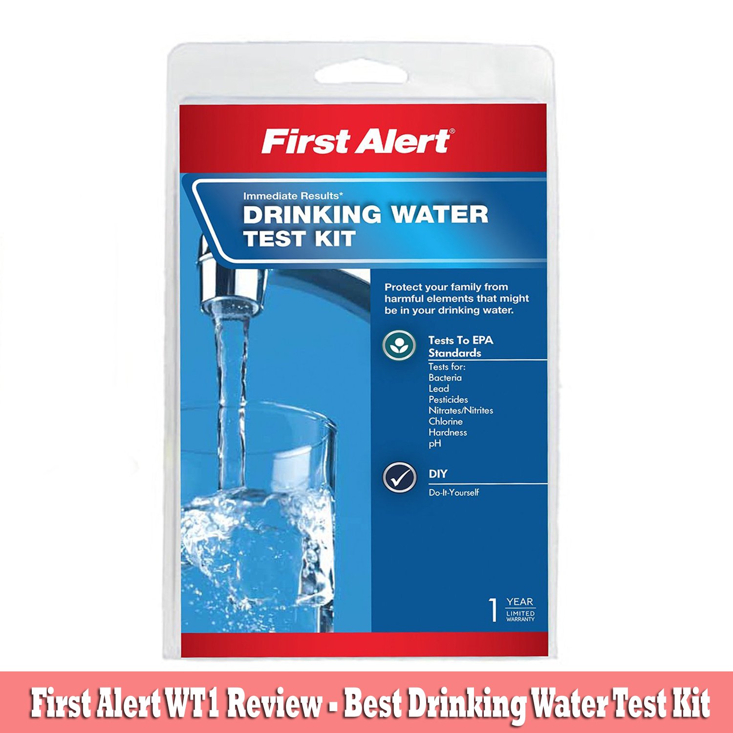 First Alert WT1 Review (DIY) Best Drinking Water Test Kit Buy Now