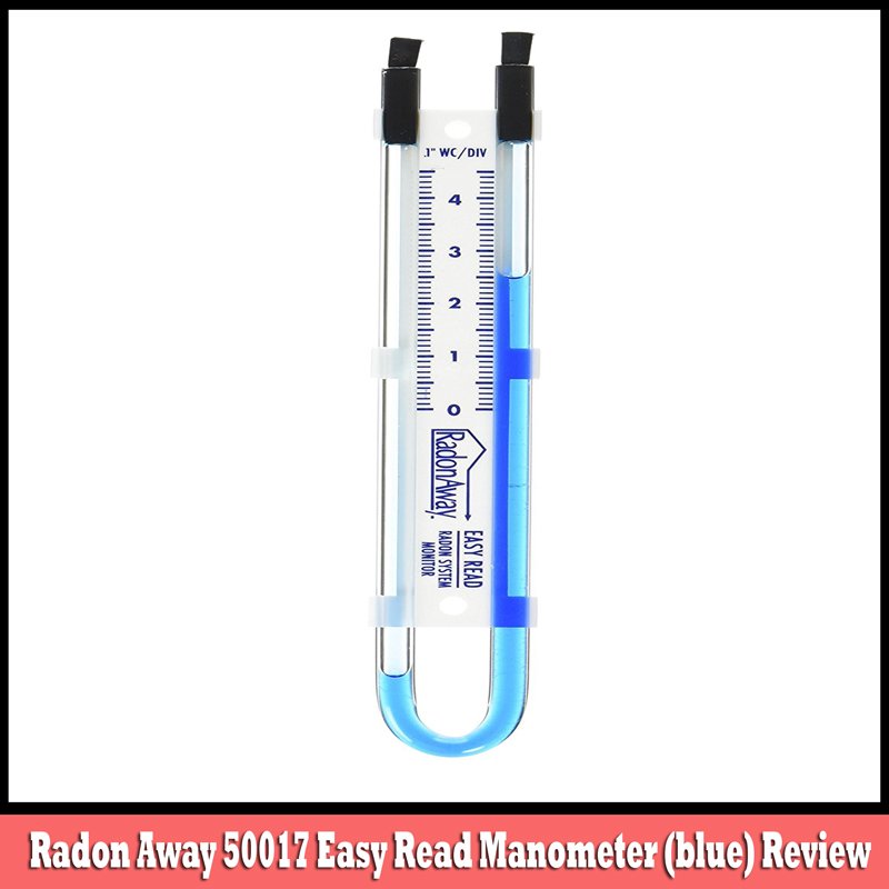 Radon Away 50017 Easy Read Manometer (blue) Review (2023)