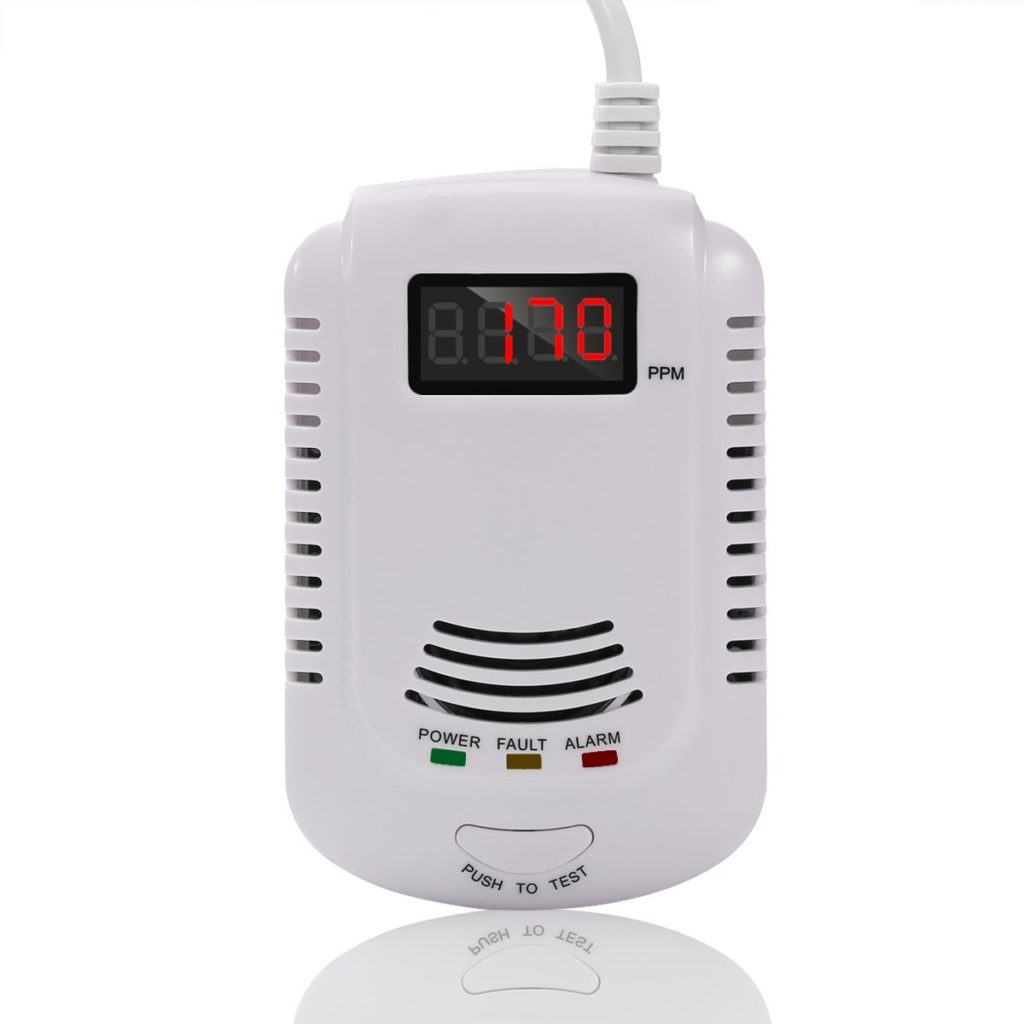 ALEMON Human Voice Prompt Gas Detector Alarm Combustible Gas Review