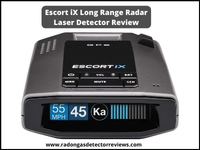 Escort iX Long Range Radar Laser Detector Review 1