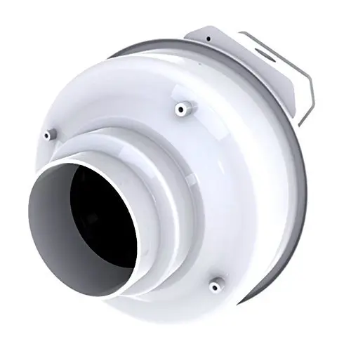 FANTECH-FR-100-INLINE-CENTRIFUGAL-DUCT-FAN-MOLDED-HOUSING-122-CFM-4-REVIEWS