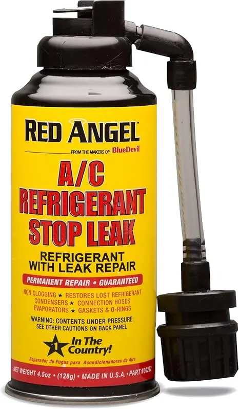 Red Angel 00222 A/C Stop Leak & Conditioner