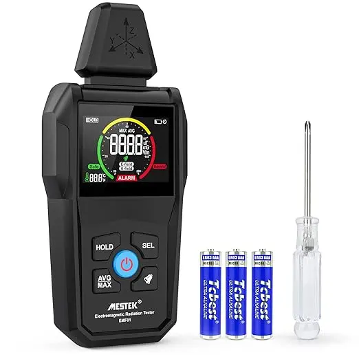 Meterk EMF Meter Electromagnetic Field Radiation Detector