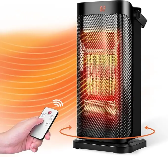Trustech Portable Space Heater, 1500W Electric Space Heater