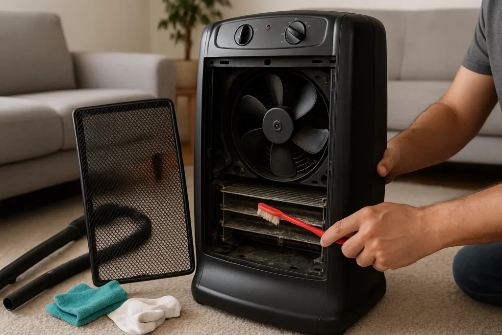 How to Clean the Inside of a Space Heater
